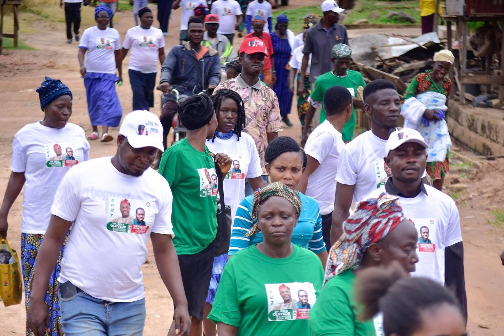 Marching through the community